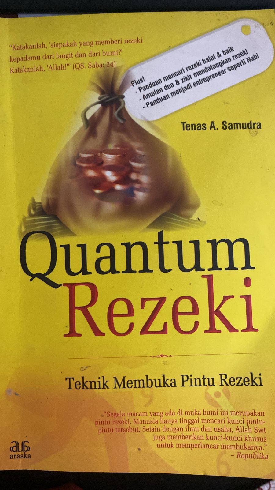 QUANTUM REZEKI ; TEKNIK MEMBUKA PINTU REZEKI